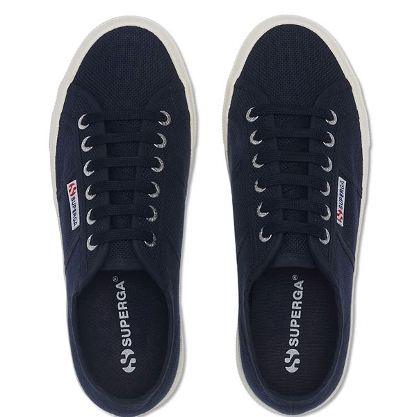 Elevated Profile Lace-Up Trainers