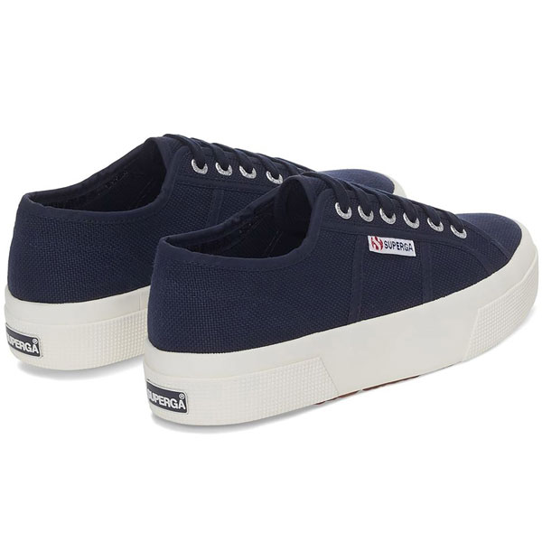 Elevated Profile Lace-Up Trainers