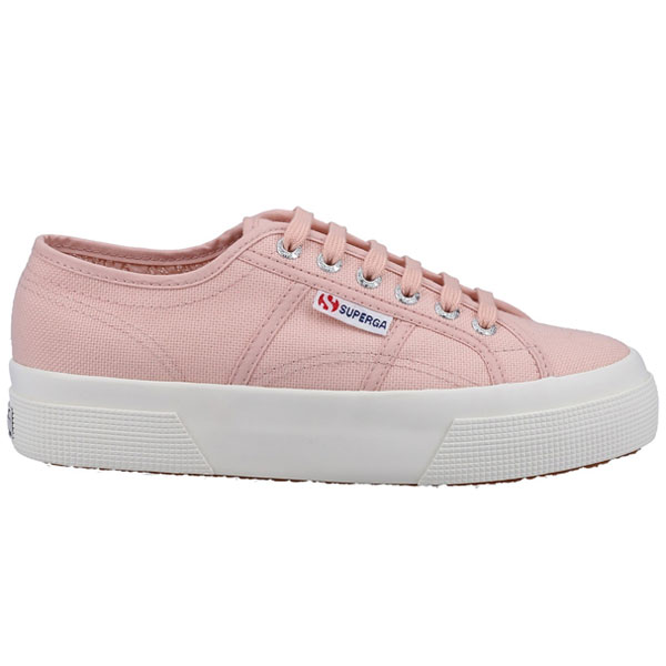 Elevated Profile Lace-Up Trainers