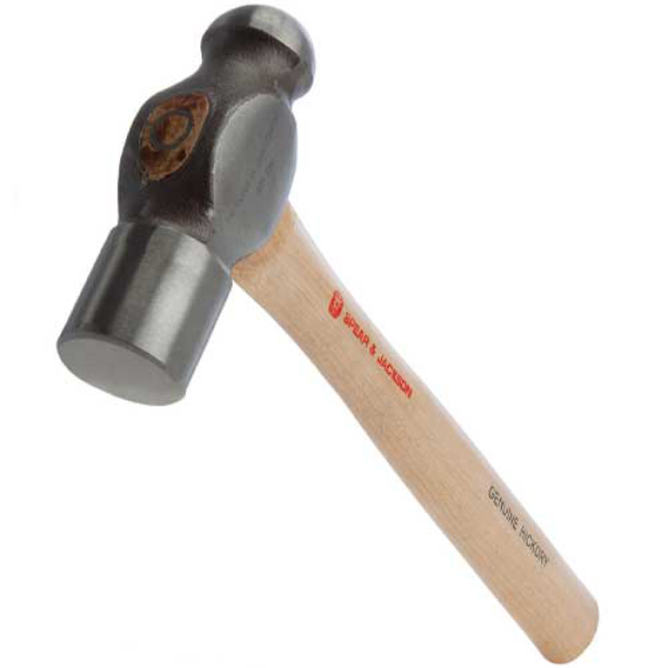 Engineers Ball Pein Hammer with Harden & Tempered Carbon Steel Head - 48oz