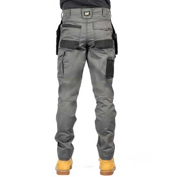 Essential Dark Shadow Stretch Holster Trousers Knee Pockets
