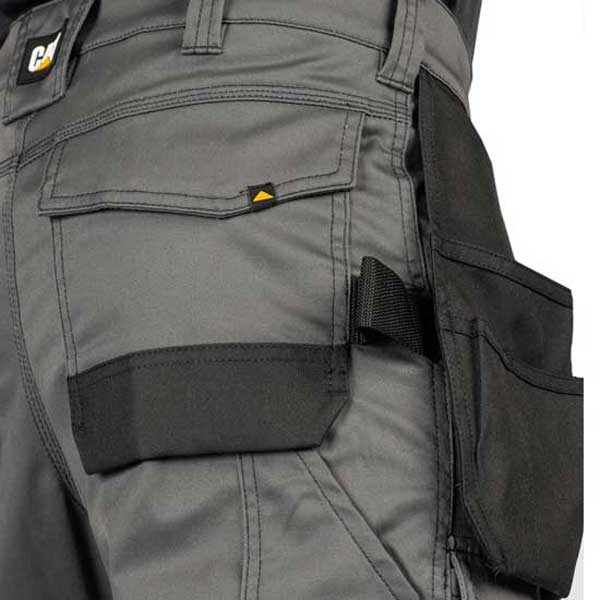 Essential Dark Shadow Stretch Holster Trousers Knee Pockets