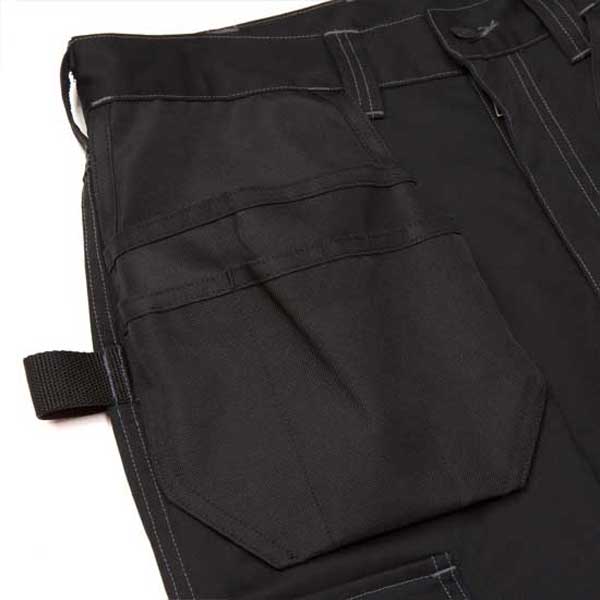 Essential Jet Black Sports Cargo Holster Work Pants