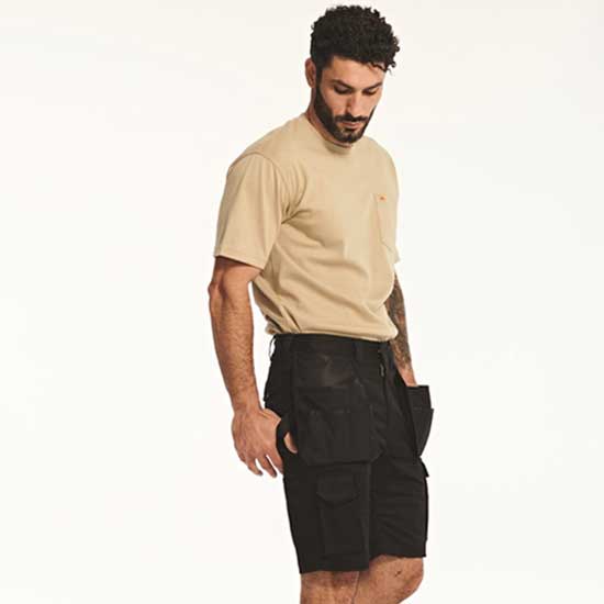 Essential Stretch Pocket Shorts Mens Utility Fit