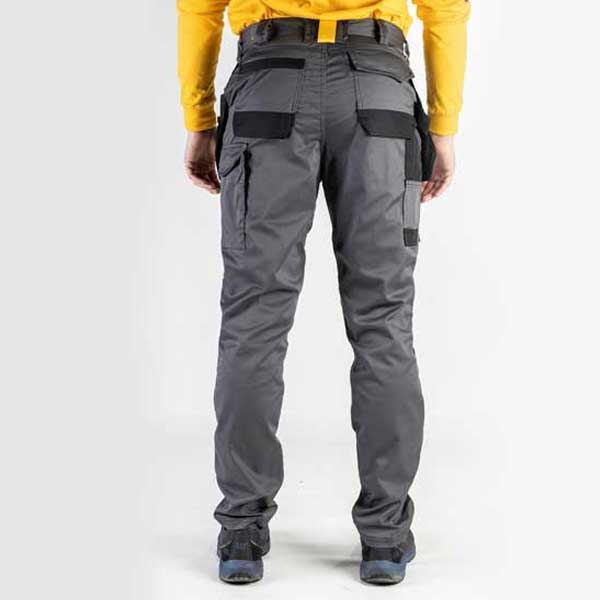 Essentials Secure Zip Pocket Work Trousers for Men's Comfort