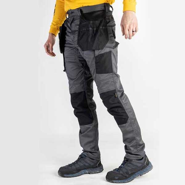 Essentials Secure Zip Pocket Work Trousers for Men's Comfort
