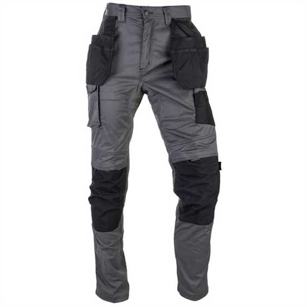 Essentials Secure Zip Pocket Work Trousers for Men's Comfort