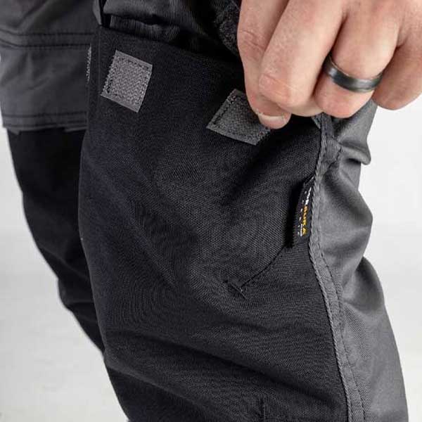 Essentials Secure Zip Pocket Work Trousers for Men's Comfort