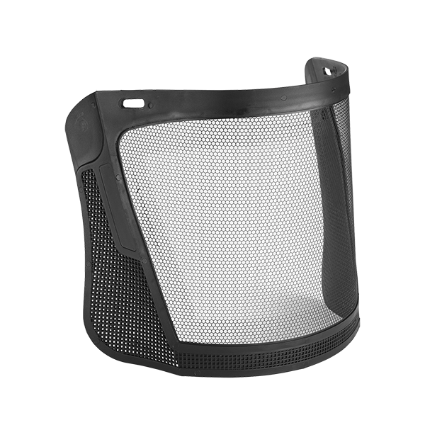 Etched Stainless Steel Mesh Face Visor
