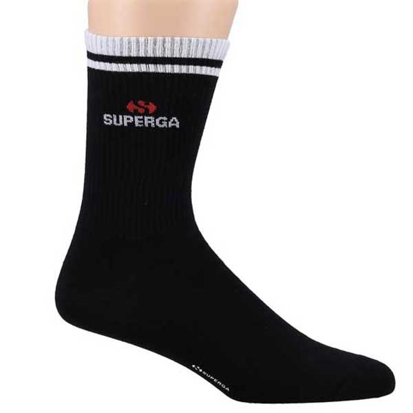 Everyday Comfort Crew Socks in Black