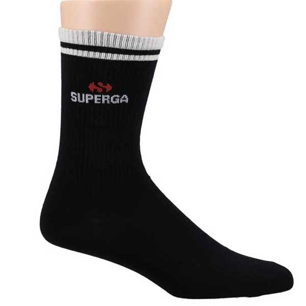 Everyday Comfort Crew Socks in Black