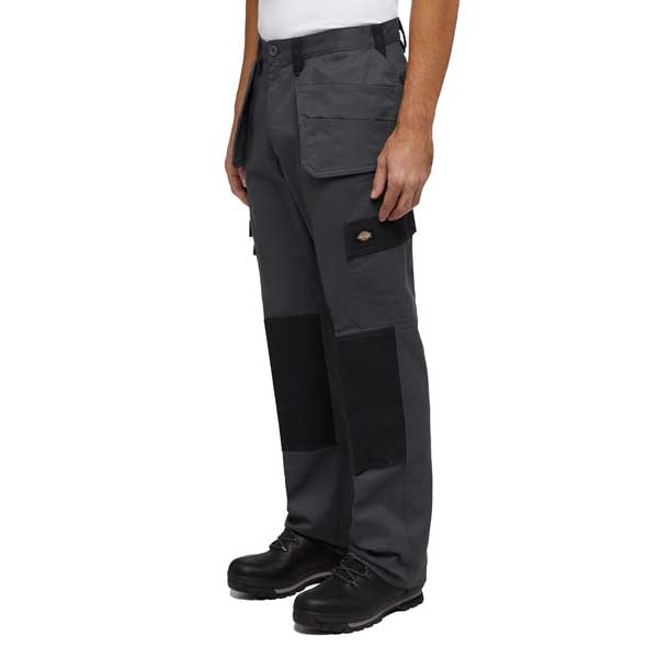 Men's Charcoal Black Holster Pocket Trousers