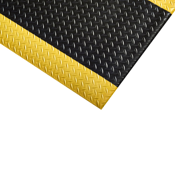 Extra Thick Anti-Fatigue Safety Mat with Diamond Pattern Surface