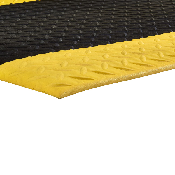 Extra Thick Anti-Fatigue Safety Mat with Diamond Pattern Surface