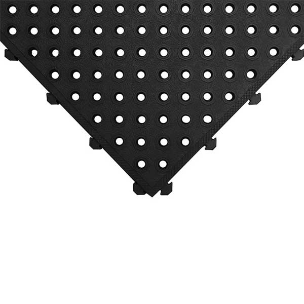 Anti-Slip Durable Loose Lay Rubber Tile with Accessories 