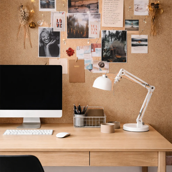 Fine-Grain Large Cork Roll for Pinboards & Decorative Wall Projects