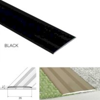 Flat Aluminium Door Thresholds Self Adhesive, Floor Trim