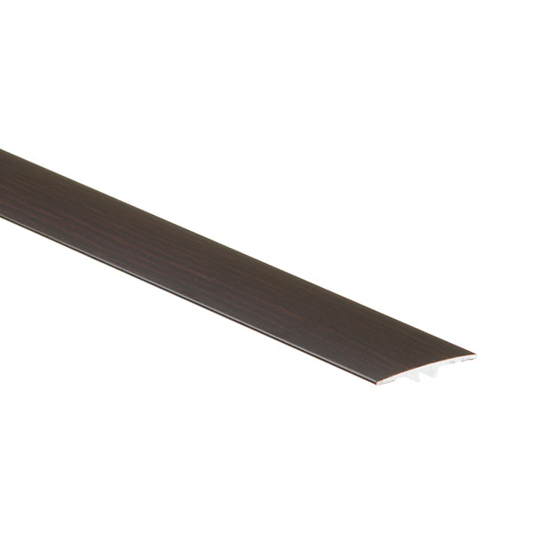 Flat Aluminium Wood Effect Door Threshold Edging Bar Trim Laminate