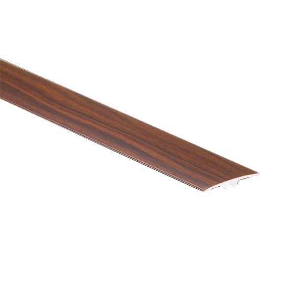 Flat Aluminium Wood Effect Door Threshold Edging Bar Trim Laminate