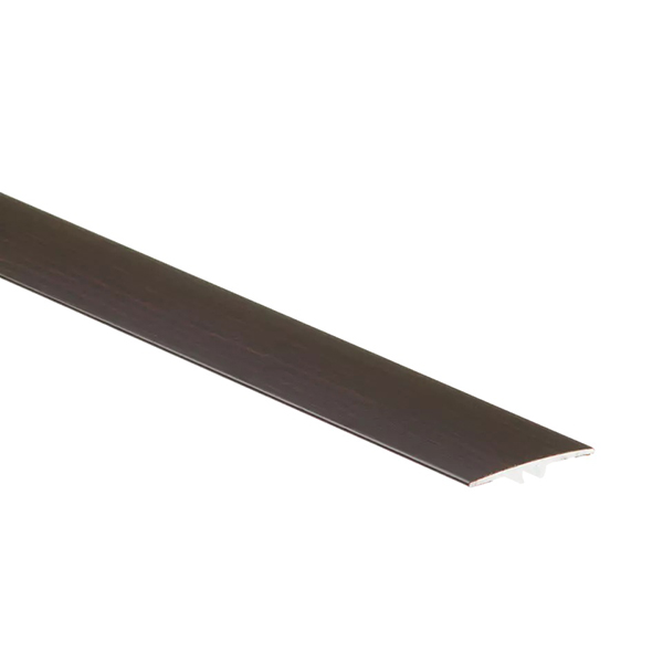 Flat Aluminium Wood Effect Door Threshold Edging Bar Trim Laminate