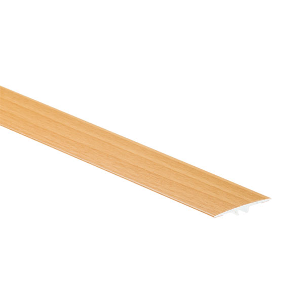 Flat Aluminium Wood Effect Door Threshold Edging Bar Trim Laminate