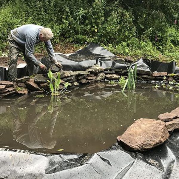 Flexible Pond Liner UV Resistant Coating Super Strong Pond Liner