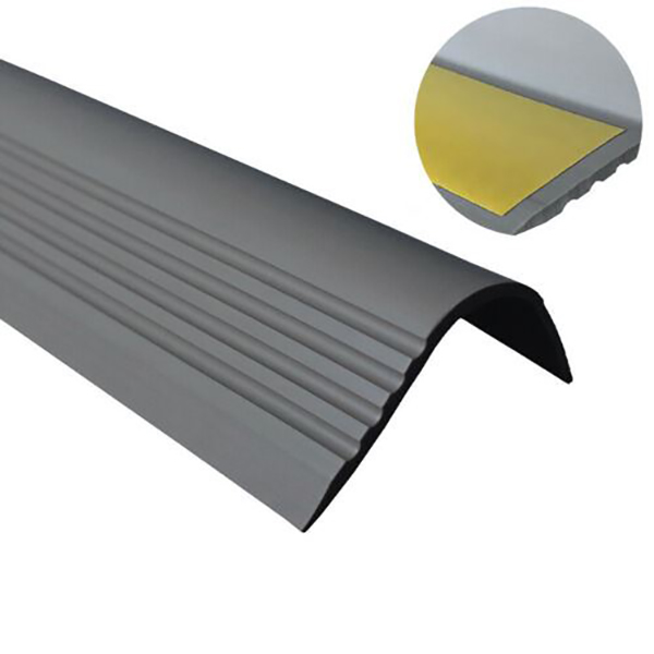 Flexible PVC Bullnose Stair Nosing 55mm x 40mm Anti Slip