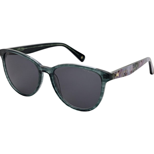 Flori Green Horn Sunglasses