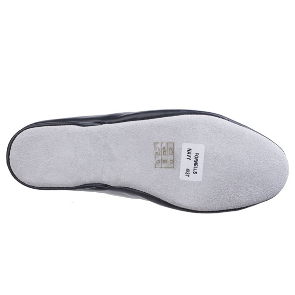 Fornells Ladies Soft Leather Slippers