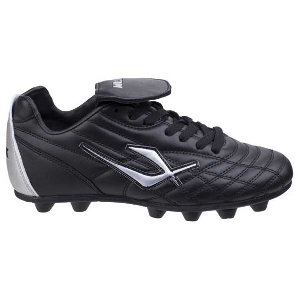 Firm Ground Football Boots with Lace-Up Moulded Studs