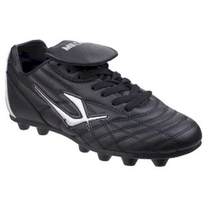 Firm Ground Football Boots with Lace-Up Moulded Studs