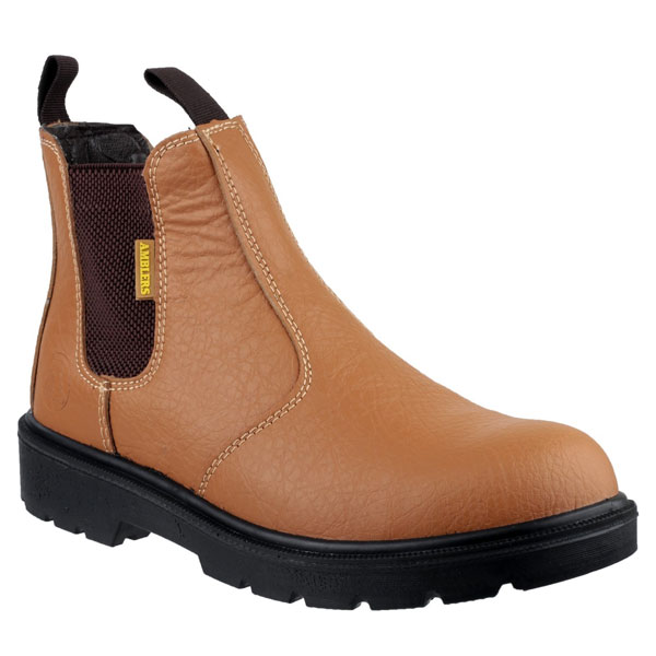 FS115 Chelsea Style Pull-On Safety Shoe