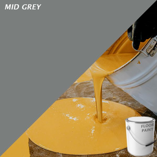 Garage Industrial Floor Paint 5Ltr High Build Polyurethane (PU) Resin Based