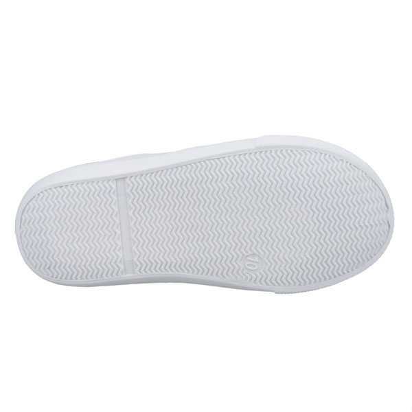 GB Small Fit White PE Plimsolls