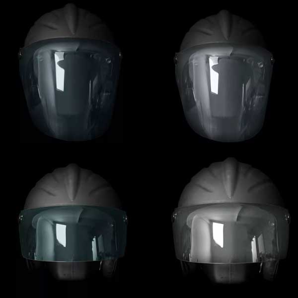 Gecko Open Durable Face Visors