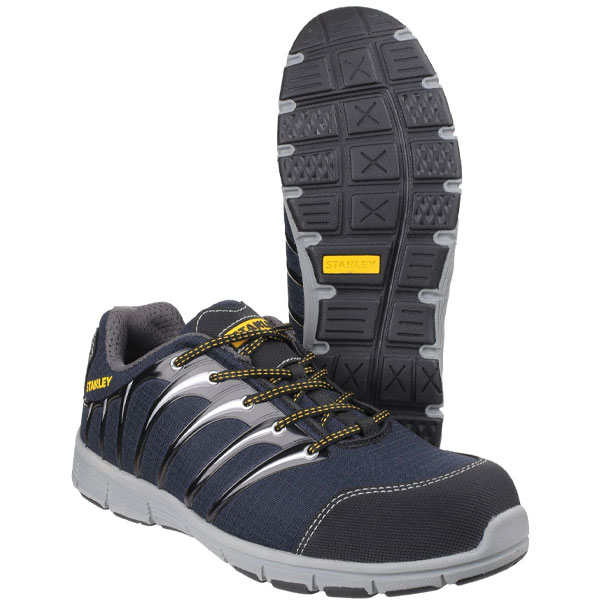 Globe Sports Safety Shoe – Lightweight S1P Protection in Navy & Grey