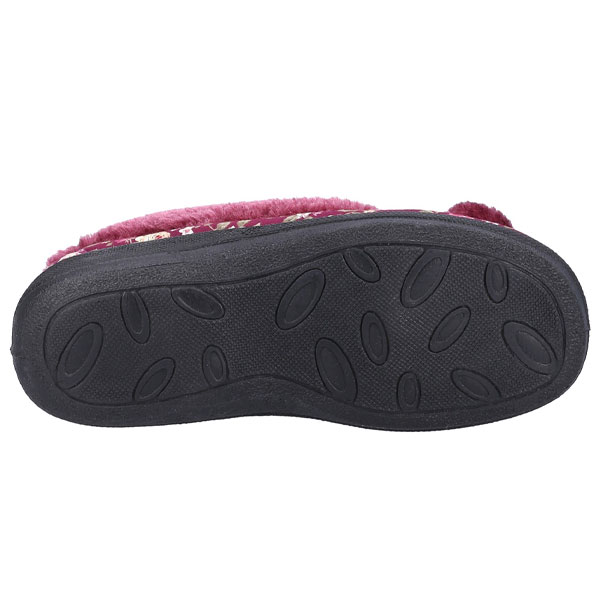 Goldfinch Floral Pom Pom Ladies Slipper