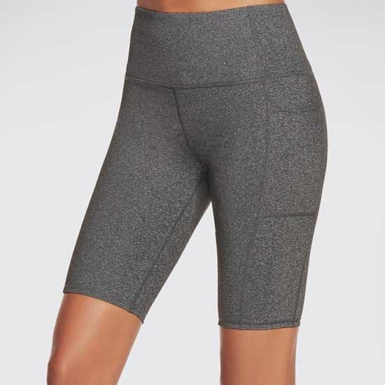 GOWALK High Waisted 10 Inch Bike Shorts