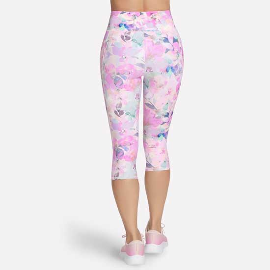 Ladies Seascape Floral Capri with Soft Stretch Fit