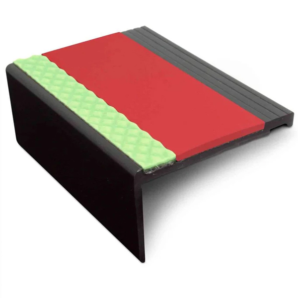 Hard Node PVC 67.5mm × 39mm Heavy Duty Commercial Stair Nosing