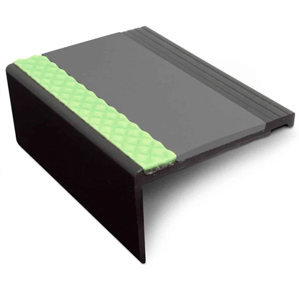 Hard Node PVC 67.5mm × 39mm Heavy Duty Commercial Stair Nosing