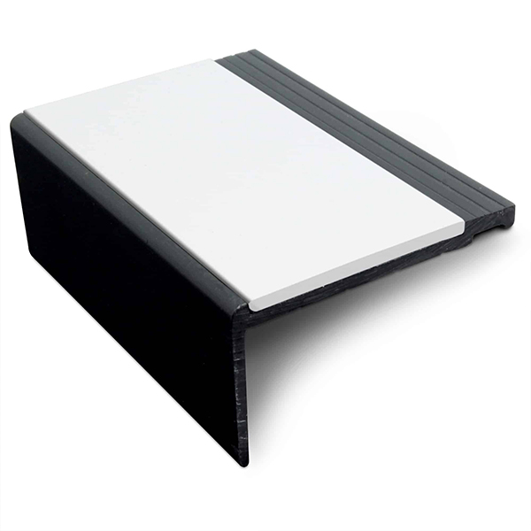 Hard Node PVC Stair Nosing 60.4 x 32mm Heavy Duty Non Slip