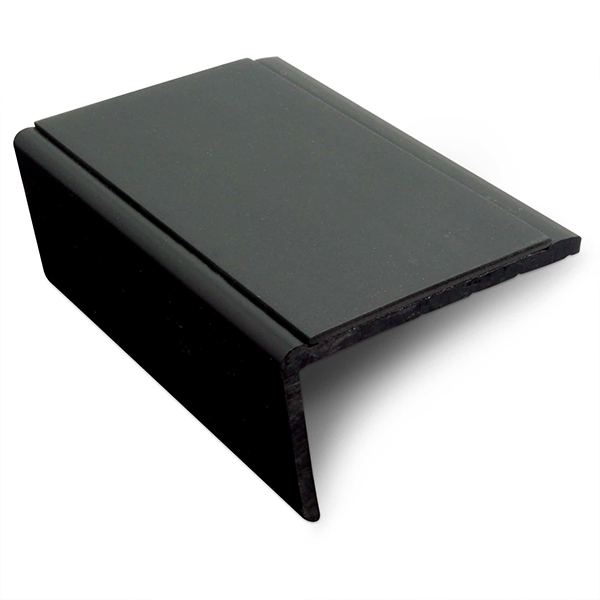 Hard Nose PVC Non Slip Stair Nosing 56 x 32.5mm Slimline