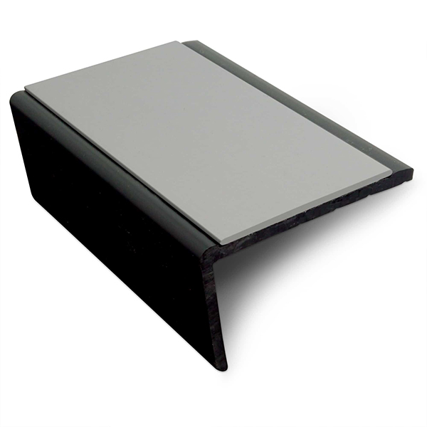 Hard Nose PVC Non Slip Stair Nosing 56 x 32.5mm Slimline