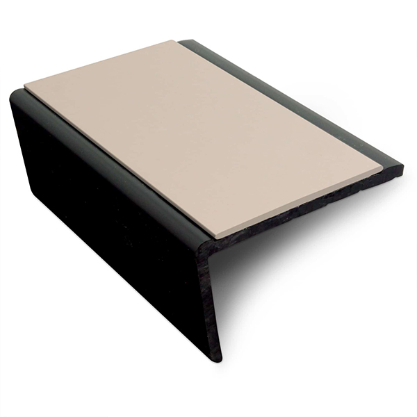 Hard Nose PVC Non Slip Stair Nosing 56 x 32.5mm Slimline