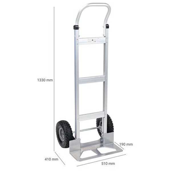 Heavy Duty Aluminium Sack Truck - Capacity 150kg