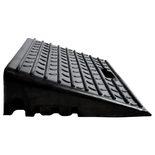 Heavy-Duty Black Kerb Ramp