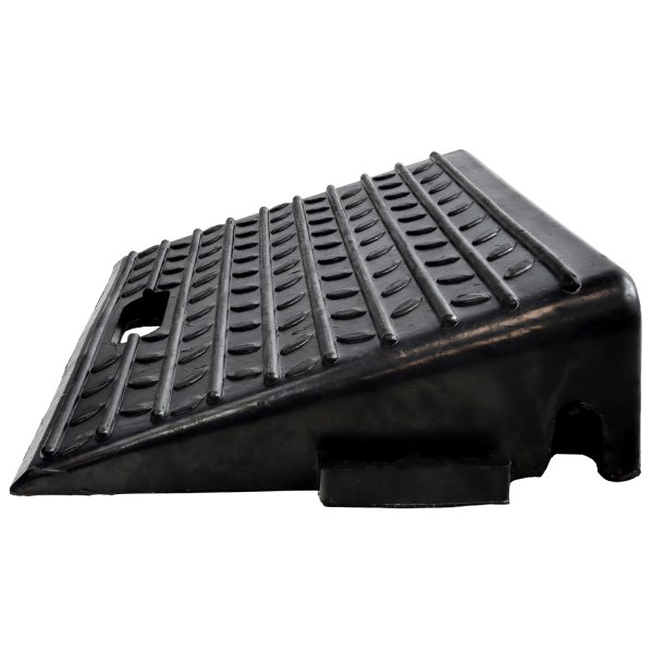 Heavy-Duty Black Kerb Ramp