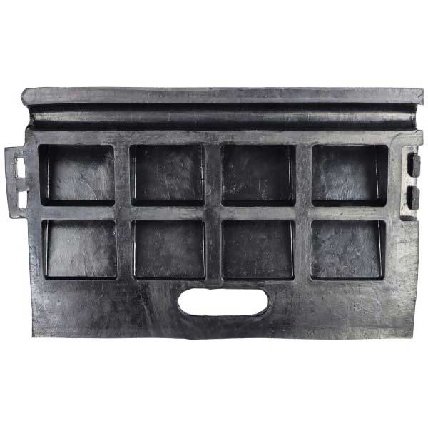 Heavy-Duty Black Kerb Ramp