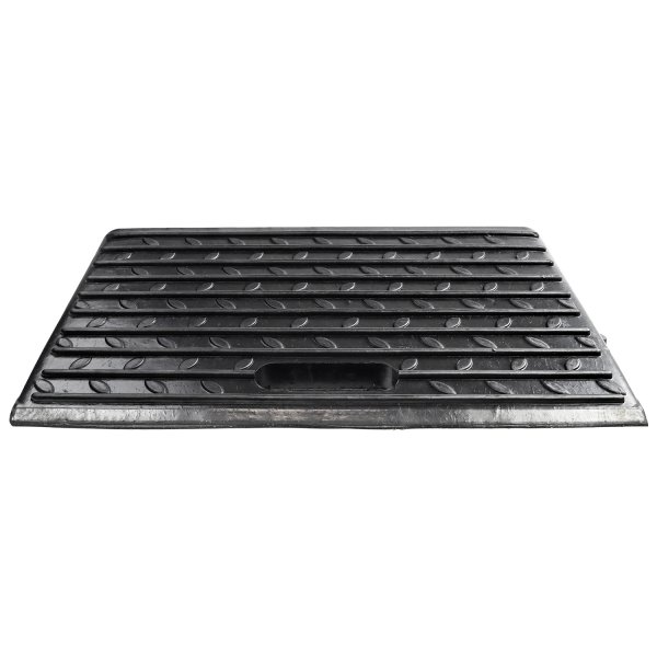 Heavy-Duty Black Kerb Ramp